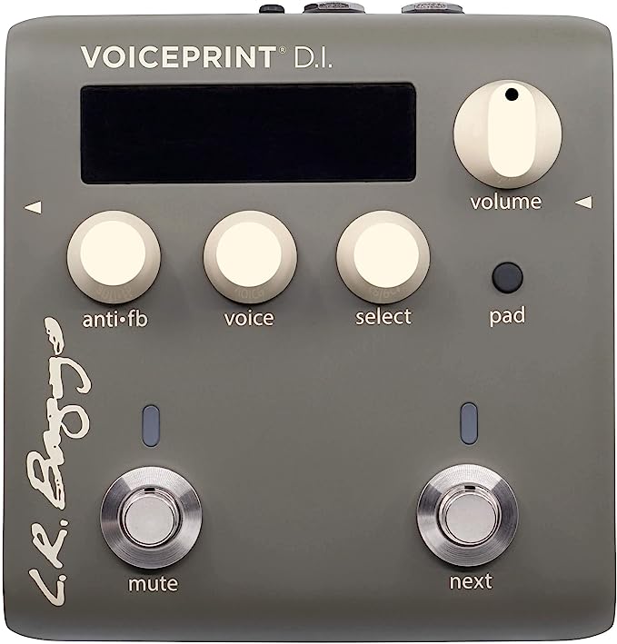 L.R. Baggs Voiceprint DI Acoustic Guitar Impulse Response Effects Pedal