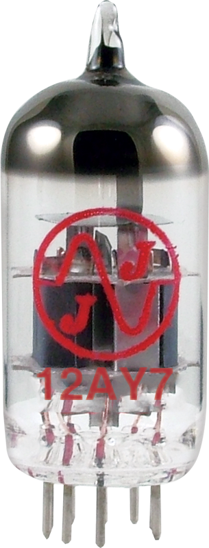 Pair of JJ 12AY7 Preamp Vacuum Tube